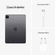 Apple iPad Pro 11" con Chip M1 (terza gen.) Wi-Fi + Cellular 128GB - Grigio siderale