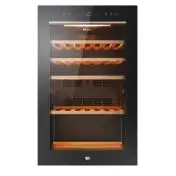 Haier Wine Bank 50 Serie 5 HWS49GA Cantinetta vino con compressore Libera installazione Nero 49 bottiglia/bottiglie