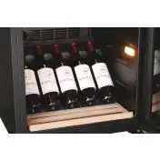 Haier Wine Bank 50 Serie 5 HWS49GA Cantinetta vino con compressore Libera installazione Nero 49 bottiglia/bottiglie