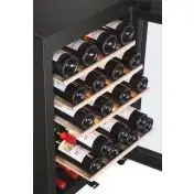 Haier Wine Bank 50 Serie 5 HWS49GA Cantinetta vino con compressore Libera installazione Nero 49 bottiglia/bottiglie