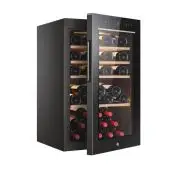 Haier Wine Bank 50 Serie 5 HWS49GA Cantinetta vino con compressore Libera installazione Nero 49 bottiglia/bottiglie