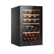 Haier Wine Bank 50 Serie 5 HWS49GA Cantinetta vino con compressore Libera installazione Nero 49 bottiglia/bottiglie