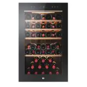 Haier Wine Bank 50 Serie 5 HWS49GA Cantinetta vino con compressore Libera installazione Nero 49 bottiglia/bottiglie