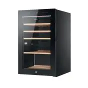 Haier Wine Bank 50 Serie 5 HWS49GA Cantinetta vino con compressore Libera installazione Nero 49 bottiglia/bottiglie