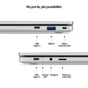 Samsung Galaxy Chromebook Go Intel® Celeron® N N4500 35,6 cm (14") HD 4 GB LPDDR4x-SDRAM 64 GB eMMC Wi-Fi 6 (802.11ax) ChromeOS Argento