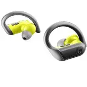 Cellularline SPRINTER Auricolare Bluetooth® con archetto modellabile e custodia di trasporto, con play time totale di oltre 30 ore ideali per lo sport Nero