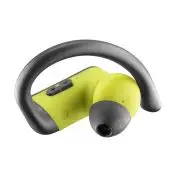 Cellularline SPRINTER Auricolare Bluetooth® con archetto modellabile e custodia di trasporto, con play time totale di oltre 30 ore ideali per lo sport Nero