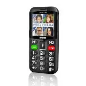Brondi Amico Chic 6,1 cm (2.4") Nero Telefono cellulare basico