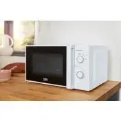 Beko MOC20100WFB forno a microonde Superficie piana Solo microonde 20 L 700 W Bianco