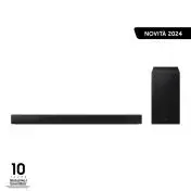 Samsung Soundbar HW-B650D/ZF Serie B, 4 Speaker, Wireless Dolby 5.1ch, Audio a 3.1 Canali, Surround sound expansion, Compatibile con Alexa e Google Assistant, Black