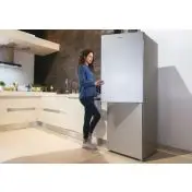 Candy Fresco CCE4T618ES frigorifero con congelatore Libera installazione 341 L E Argento