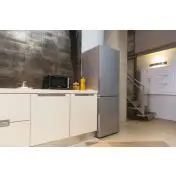 Candy Fresco CCE4T618ES frigorifero con congelatore Libera installazione 341 L E Argento