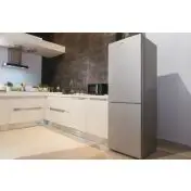 Candy Fresco CCE4T618ES frigorifero con congelatore Libera installazione 341 L E Argento