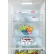 Candy Fresco CCE4T618ES frigorifero con congelatore Libera installazione 341 L E Argento