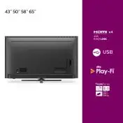 Philips Performance 58PUS8556 147,3 cm (58") 4K Ultra HD Smart TV Wi-Fi Nero