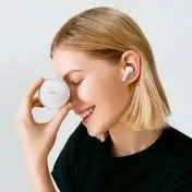 LG TONE Free FP9 - Cuffie True Wireless Bluetooth UVnano (Bianco)