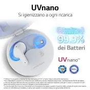 LG TONE Free FP9 - Cuffie True Wireless Bluetooth UVnano (Bianco)
