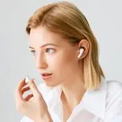 LG TONE Free FP9 - Cuffie True Wireless Bluetooth UVnano (Bianco)