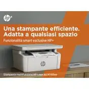 HP LaserJet Stampante multifunzione M140w, Bianco e nero, Stampante per Piccoli uffici, Stampa, copia, scansione, wireless, Scansione verso e-mail, scansione verso PDF