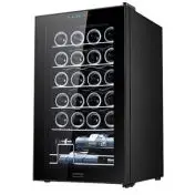 Cecotec GrandSommelier 24000 Cantinetta Vino Con Compressore Libera Installazione Nero 24 Bottiglie