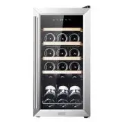 Cecotec GrandSommelier 15000 Inox  Cantinetta Vino Con Compressore Libera Installazione Grigio 15 Bottiglie