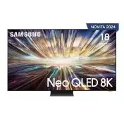 Samsung QE65QN800CDTXZT Televisione Smart TV 65 Pollici Qled 8K Neo Graphite Black NQ8 AI GEN2 Processor 8K AI Upscaling Infinity One Design Dolby Atmos