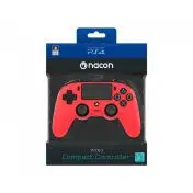 NACON PS4OFCPADRED periferica di gioco Rosso USB Gamepad Analogico/Digitale PC, PlayStation 4