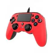 NACON PS4OFCPADRED periferica di gioco Rosso USB Gamepad Analogico/Digitale PC, PlayStation 4