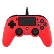 NACON PS4OFCPADRED periferica di gioco Rosso USB Gamepad Analogico/Digitale PC, PlayStation 4