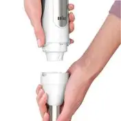 Braun MultiQuick 7 MQ7035IWH 0,6 L Frullatore ad immersione 1000 W Acciaio inossidabile, Bianco