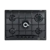 De’Longhi YNF 57 ASV piano cottura Nero Da incasso 68 cm Gas 5 Fornello(i)