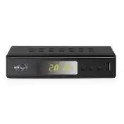 Digiquest Twin Tuner Small Edition Ethernet (RJ-45), Terrestre Full HD Nero