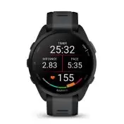 Garmin Forerunner 165 3,05 cm (1.2") AMOLED Digitale 390 x 390 Pixel Touch screen Nero GPS (satellitare)