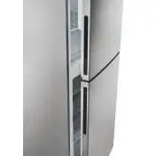 Candy City Combi CCT3L517ES frigorifero con congelatore Libera installazione 260 L E Argento