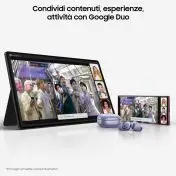 Samsung Galaxy Tab S8+ Tablet Android 12.4 Pollici Wi-Fi RAM 8 GB 256 GB Tablet Android 12 Silver [Versione italiana]