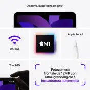Apple iPad Air 10.9'' Wi-Fi 64GB - Rosa
