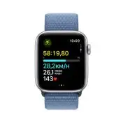 Apple Watch SE GPS Cassa 44mm in Alluminio con Cinturino Sport Loop Blu Inverno