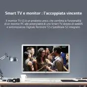 LG 24TQ510S Televisione Smart TV 24 Pollici Led WebOs Bianco
