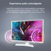 LG 24TQ510S Televisione Smart TV 24 Pollici Led WebOs Bianco
