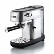 Ariete 1381 Macchina da caffè con manometro, compatibile con caffè in polvere  e cialde ESE, 1300 W, Capacità 1,1 L, 15 bar di pressione, Filtro 1 o 2  tazze, Dispositivo Cappuccino, Silver - Ariete - Idee regalo