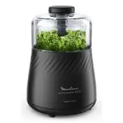 Moulinex DP710810Tritatutto La Moulinette Eco Respect elettrico 0,5 L 800 W Nero, Trasparente