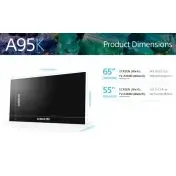 Sony XR-65A95K – 65 Pollici - BRAVIA XR™ - MASTER Series - OLED – 4K Ultra HD – High Dynamic Range (HDR) – Smart TV (Google TV) – Black