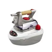 Necchi NS-CLUB300G ferro da stiro a caldaia 2000 W 0,7 L Alluminio Argento