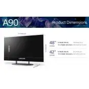 Sony XR-42A90K Televisione Smart TV 42 Pollici Oled 4K Hdr Google TV Bravia XR Ultra HD Nero