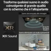 Sony XR-42A90K Televisione Smart TV 42 Pollici Oled 4K Hdr Google TV Bravia XR Ultra HD Nero