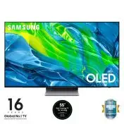 Samsung Series 9 TV OLED 4K 55” QE55S95B Smart TV Wi-Fi Eclipse Silver Processore Neural Quantum 4K Ultra sottile Gaming mode Suono 3D