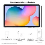Samsung Galaxy Tab S6 Lite Tablet Android 10.4 Pollici Wi-Fi RAM 4 GB, 128 GB espandibili Tablet Android 12 Oxford Gray