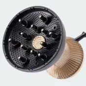 Bellissima Diffon Supreme Ion Care XL 770 W Nero, Oro