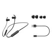 Philips Serie 1000 TAE1209BK/00 cuffia e auricolare Wireless In-ear, Passanuca Chiamate/Musica/Sport/Tutti i giorni Bluetooth Nero