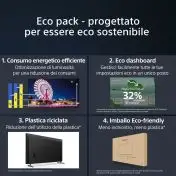 Sony BRAVIA KD-65X85L Full Array LED 4K HDR Google TV ECO PACK BRAVIA CORE Seamless Edge Design
